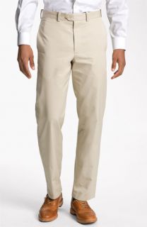 John W. ® Smartcare™ New Flat Front Supima® Cotton Pants