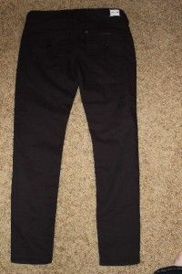 Hudson Jeans Collin Signature Skinny in Black Rose Womens Size 29 New