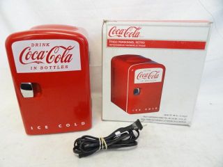 Koolatron KWC 4 Coca Cola Personal 6 Can Mini Fridge Red