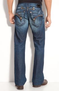 Robins Relaxed Bootcut Jeans (Dark Blue)
