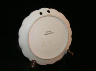 Small Clouse Pottery Hand Painted Pink Dogwood Plate