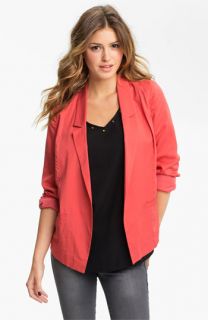 Frenchi® Open Front Slouchy Blazer (Juniors)