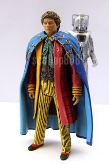 Doctor Who CLASSIC SIXTH DR figure NEW COLIN BAKER CAPED BLUE