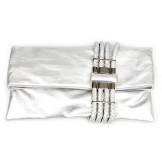 Zzz Lydc Cx9346 5 Silver Clutches Womens Designer