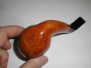 Clarence Mickles Rusticated Bent Chubby Apple Pipe * COOPERSARK NO