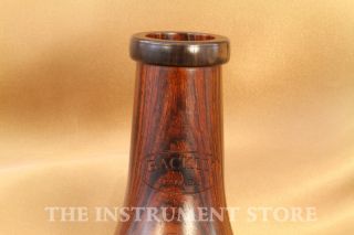 Backun Clarinet Bell, MBCVGS, Cocobolo, Traditional, w/ Voicing Groove