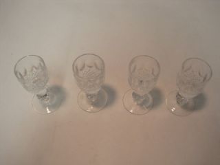 Vintage Waterford Crystal Colleen Short Stem Shot Glasses