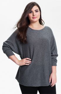 Only Mine Dots Dolman Cashmere Sweater (Plus)