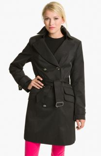 Vince Camuto Double Pocket Belted Trench