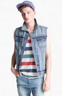 Topman Martinez Denim Vest