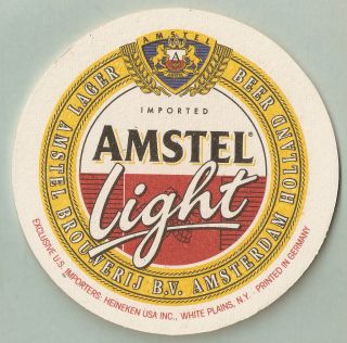  16 Amstel Light Beer Coasters