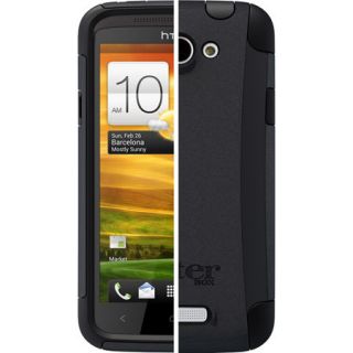 Otterbox Commuter Case for HTC One x XL w Screen Protector Black Black