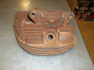  Front Knucklehead Harley Davidson Head Only Late