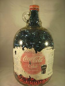 Vintage Coca Cola Syrup Bottle 1 Gallon Duraglas Glass Bottle