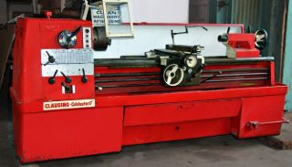 Clausing Colchester 17 x 80 Geared Head Lathe with 10 ROHM Chuck