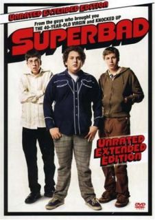 Superbad DVD 2007 Unrated Extended Edition