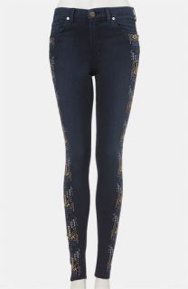 Topshop Aztec Studded Jeans