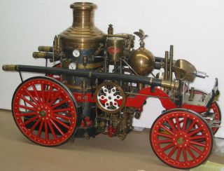 Coles La France Double Pump Fire Engine Live Steam