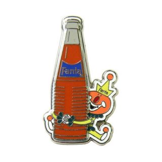 Coca Cola Brand Fanta Orange Soda Bottle Clown Pin