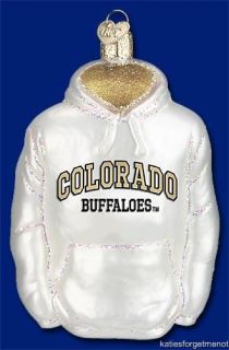 University of Colorado Buffaloes Hoodie Ornament 62103