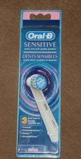 Oral B Sensitive Brush Heads Toothbrush Extra Soft
