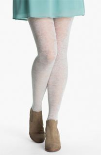 Frenchi® Floral Lace Tights (Juniors)