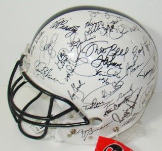 Steelers SB IX x XIII XIV Team of Decade 50 Signed Proline Helmet Ltd