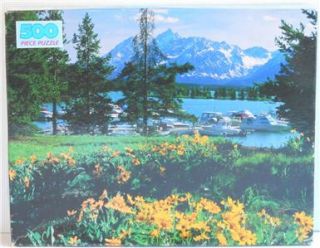 golden colter bay wyoming 500 pc puzzle new sealed