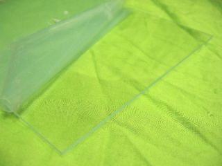 15 Clear Acrylic Plastic Plexiglass Sheet Flat Stock 9 3 4 x 8 3 8 x