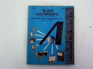 1974 Allied Electronics Engineerring Manual Purchasing Guide No. 740