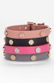 MARC BY MARC JACOBS Turnlock Leather Bracelet