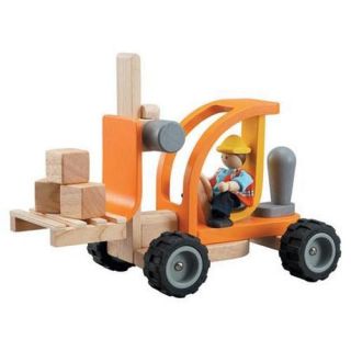 plan toys forklift 6308 wooden toy