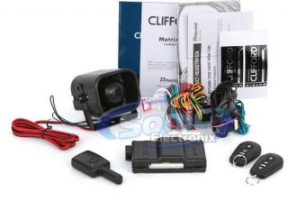 CLIFFORD 3105x 1 way Car Alarm Security Keyless Entry System + Remote