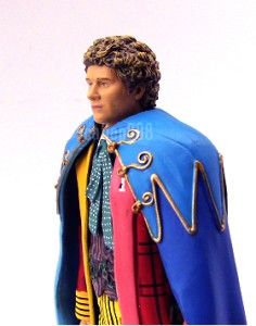 Doctor Who CLASSIC *SIXTH DR* figure NEW COLIN BAKER CAPED BLUE