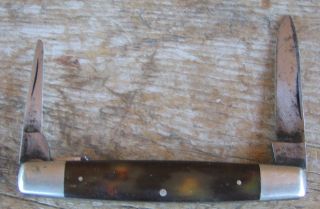 Collectible Vintage WALDEN Knife Co NY 3 Blade Folding Knife