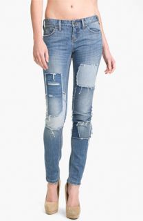 Free People Patched Skinny Jeans (Hillside)