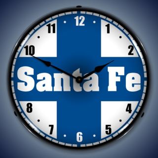 santa fe railroad best backlit clock on the market brightest