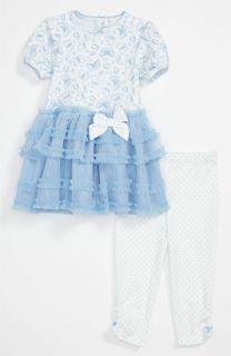 Little Me Butterfly Dress & Leggings (Infant)