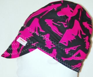 Welding Cap Welders Hat Comeaux Caps Reversible 1 Size Fits Most Pink