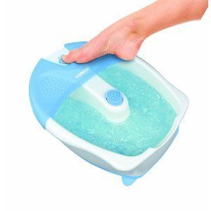 Conair Foot Massager Bath Bubbles Heat Feet Water Massage Soak Relax