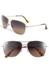 Maui Jim Cliff House   PolarizedPlus® Metal Aviator Sunglasses