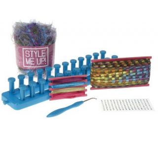 Style Me Up Scarf Making Kit w/Trendy Loom & Accessories   T31251
