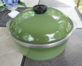 Green Club Aluminum Cookware 4 Qt. Stockpot Dutch Oven w/Lid