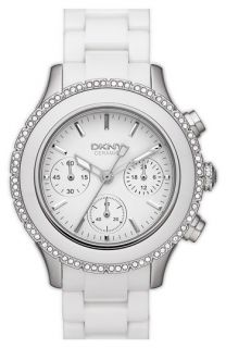 DKNY Street Smart Ceramic Bracelet Watch