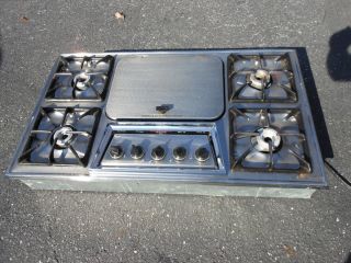 Modern Maid 36 Grill & Griddle cooktop stove (natural gas).