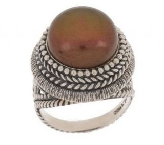 Artisan Crafted Sterling 13mm Cultured FreshwaterPearl Ring — 