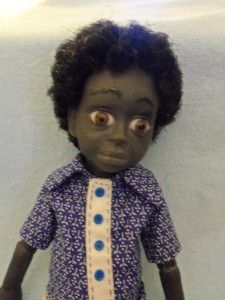  vintage Limited Edition Art doll by NIADA JUDITH CONDON Black Doll