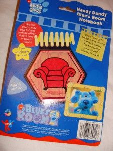 New Blues Clues Blues Room Handy Dandy Notebook Double Sided Thinking