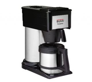 Bunn BTX B ThermoFresh 10 Cup Home Carafe Coffee Brewer Black
