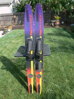 CONNELLY LASER DEMO COMBINATION WATER SKIS 67 INCH FIBERGLASS WRAP